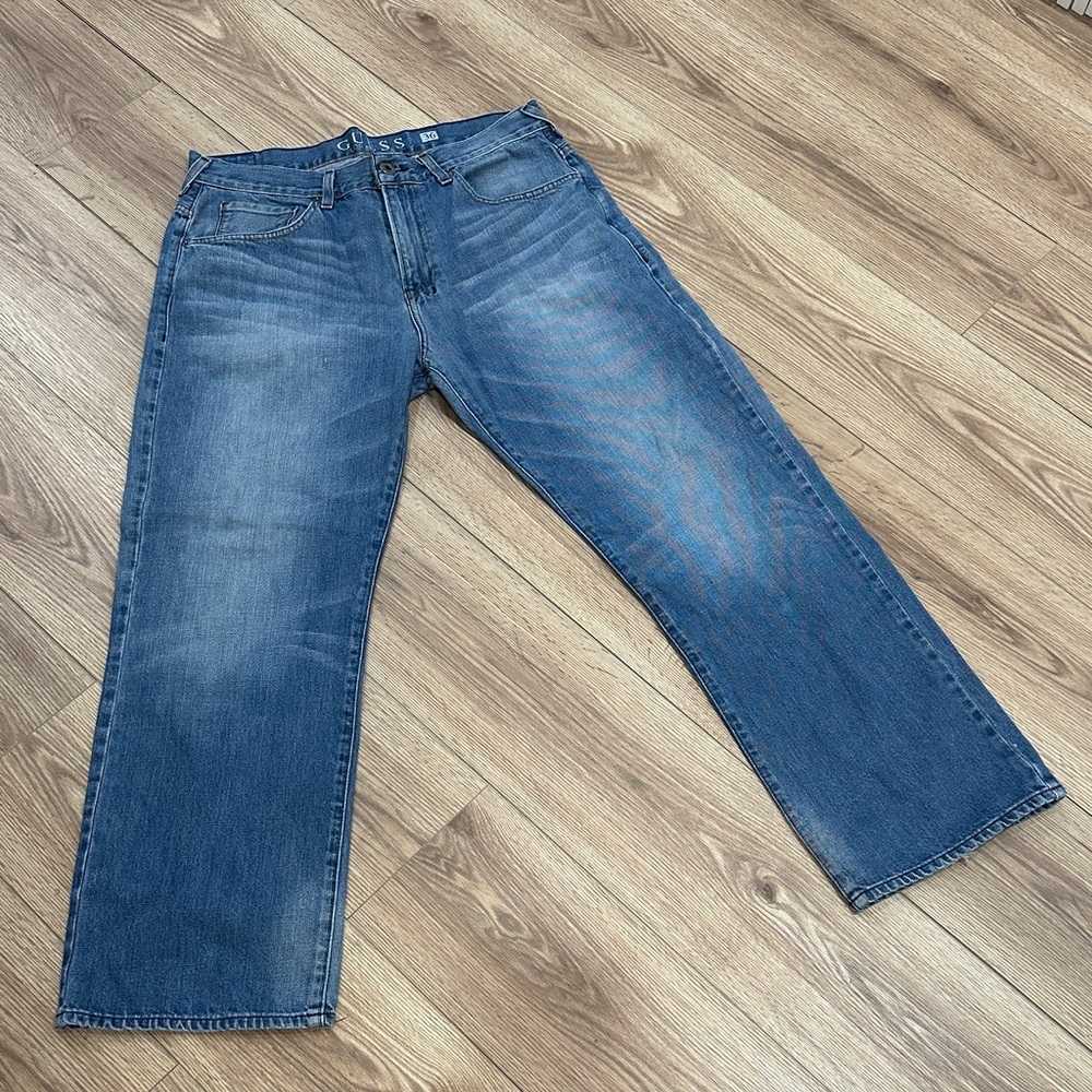 Classic Men’s Guess Blue Denim Jeans